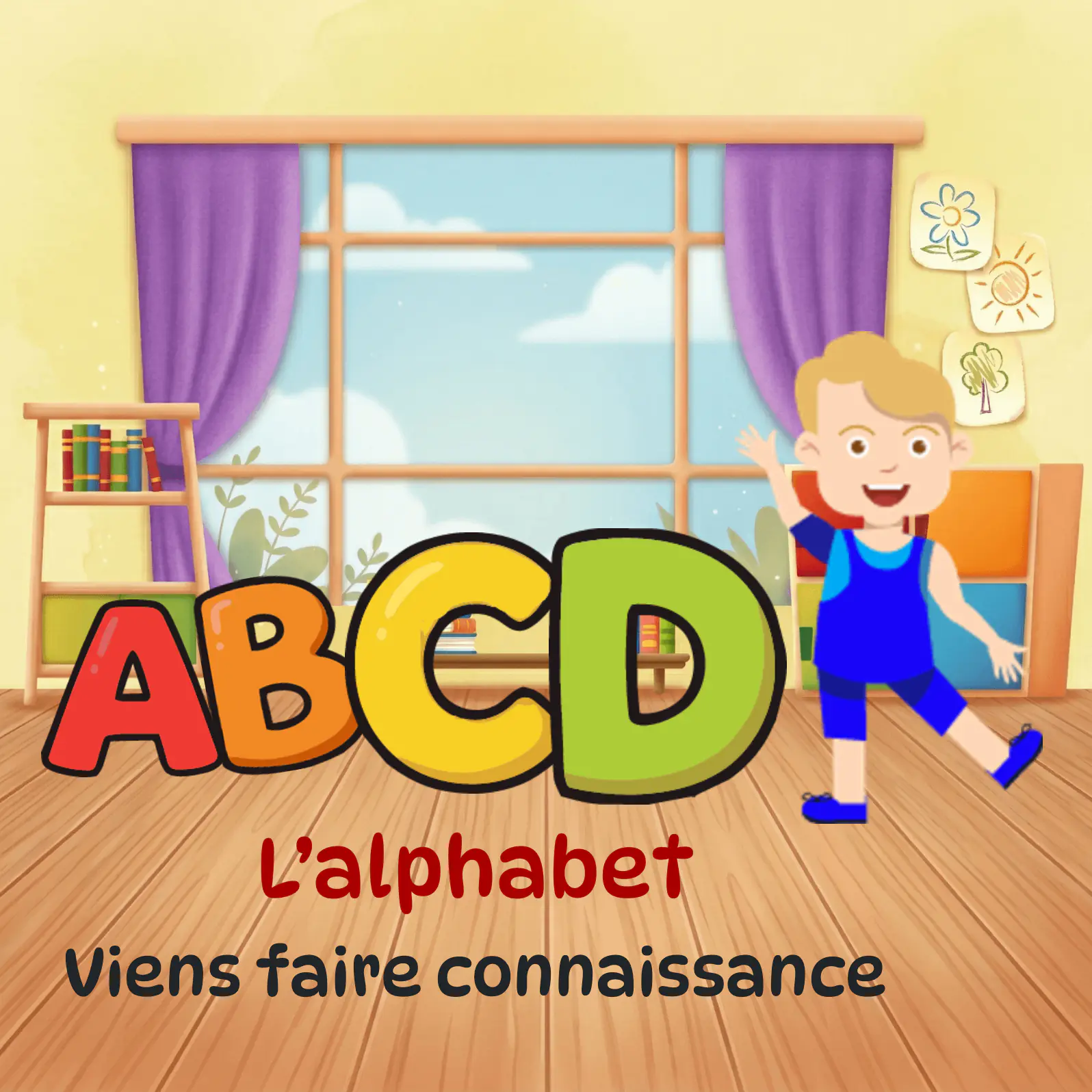 Couverture de l'histoire L’alphabet - Viens faire connaissance