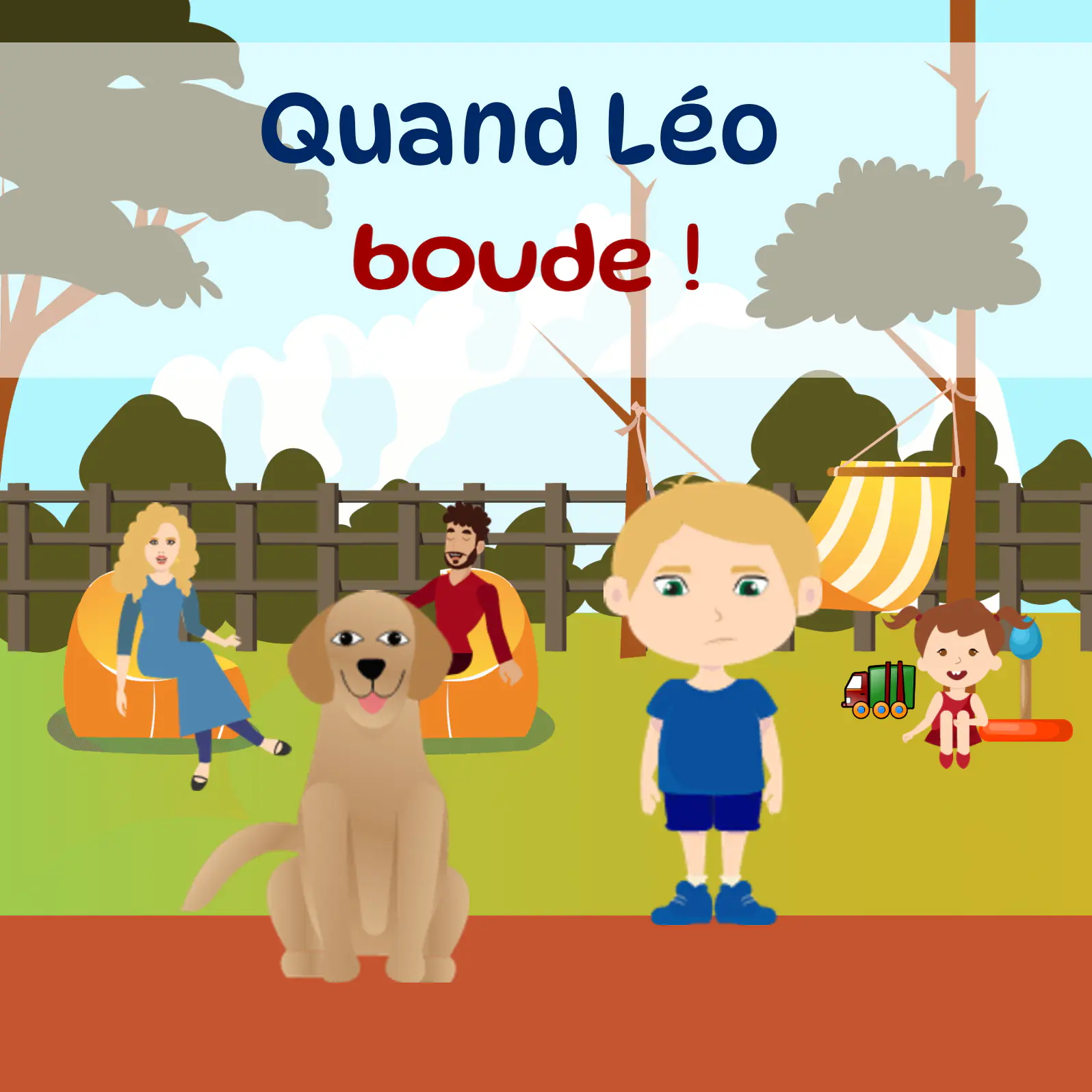Couverture de l'histoire Quand Léo boude !